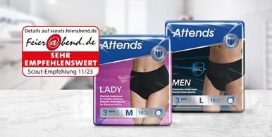 Attends Einmalhosen im Produkttest